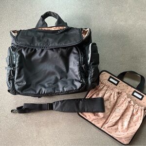 Caraa Baby Bag Cotton Medium Black